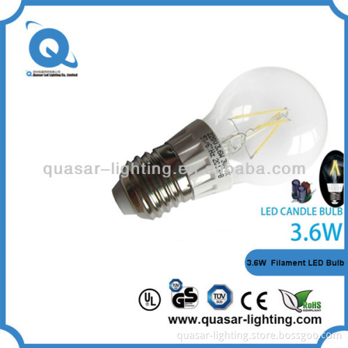 2013 hot selling 3.6w Cob led filament bulb